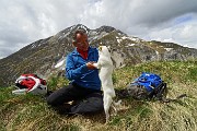 In Söc di Agnei (Cima degli Agnelli), detta anche Cima Camplano (2057 m) il 9 maggio 2015 - FOTOGALLERY